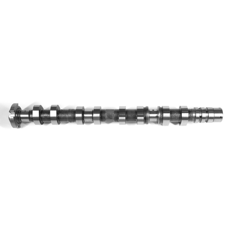In the context of electric vehicles (EVs), what role does the camshaft play?